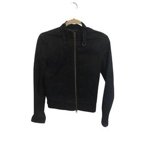 Armani Exchange Jean Bomber Size Small